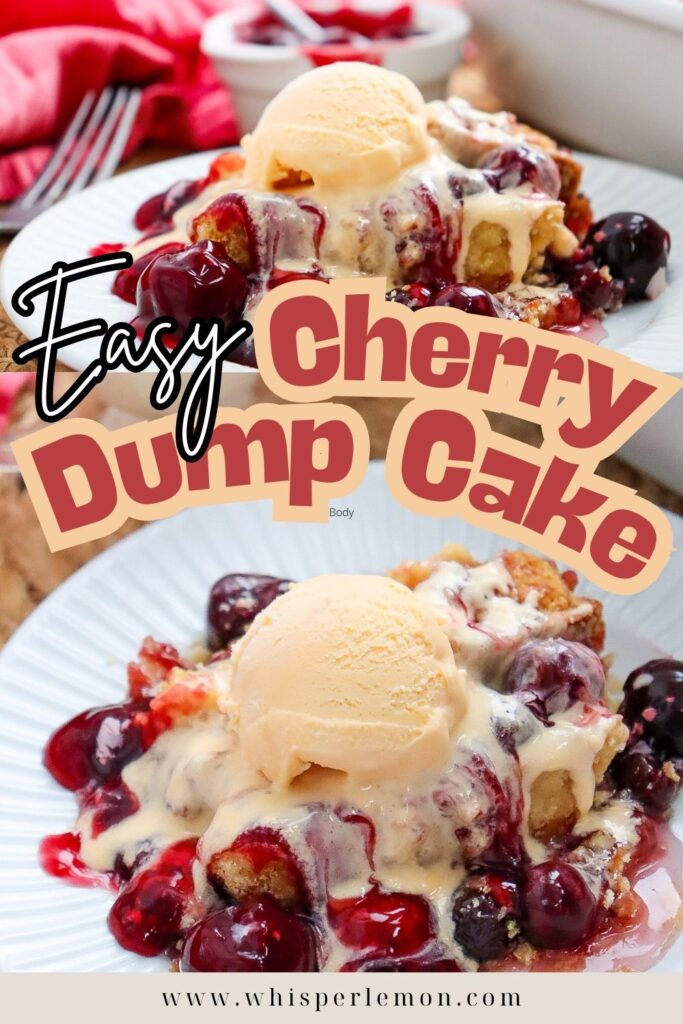 Cherry dump cake