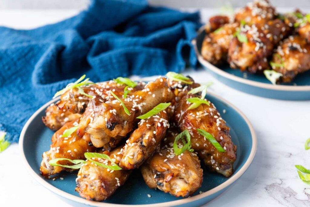 Asian sticky chicken wings 