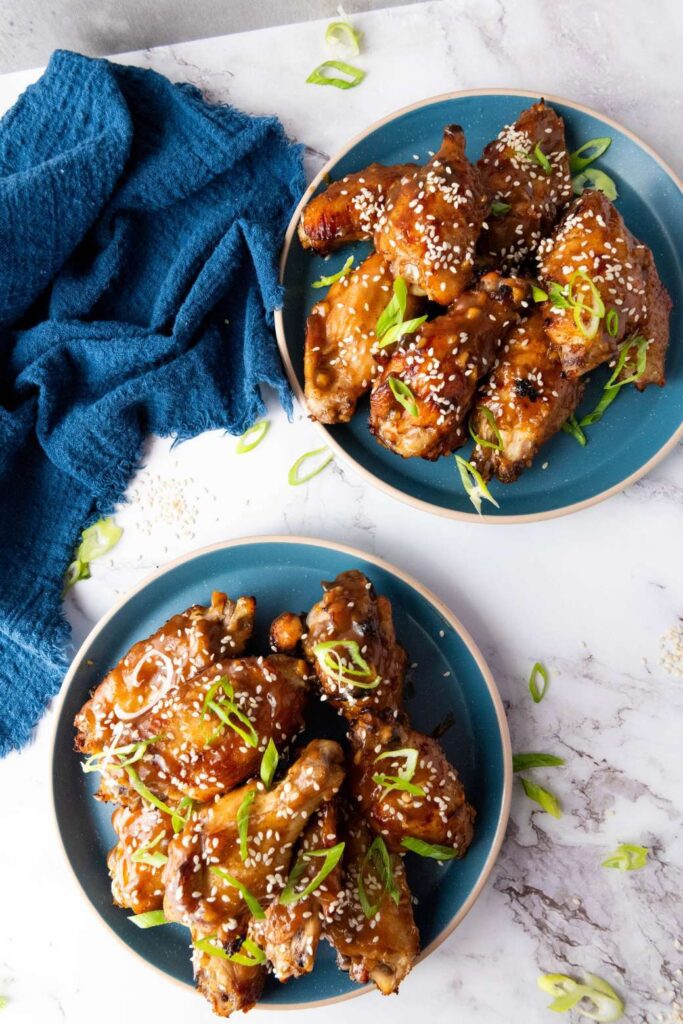 Asian sticky chicken wings 