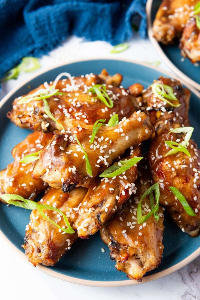 Asian sticky chicken wings 