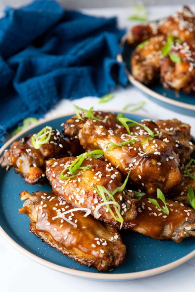 Asian sticky chicken wings 