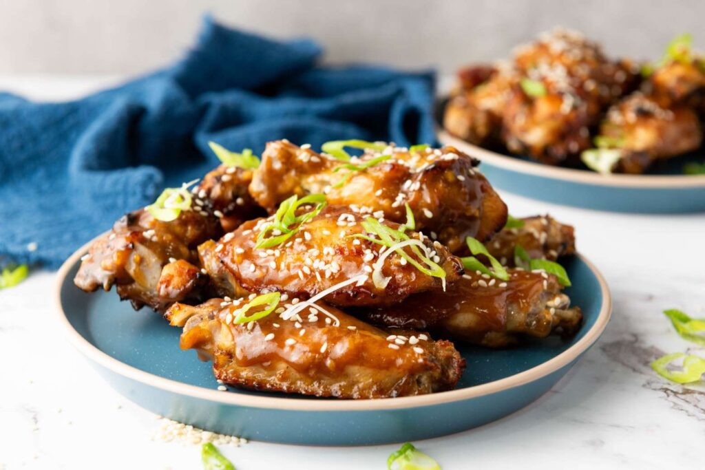 Asian sticky chicken wings 