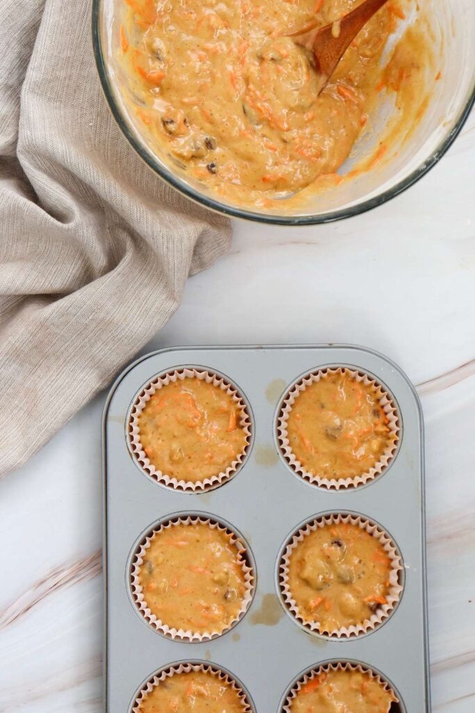 Carrot Cake muffins 