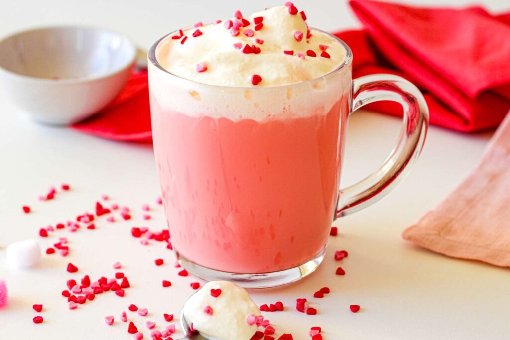 Red velvet hot chocolate 