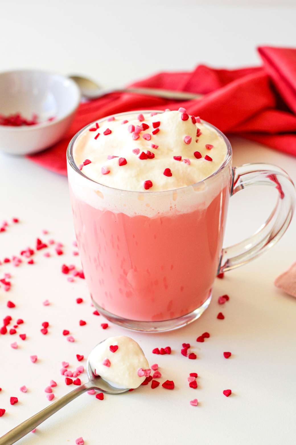 Red velvet hot chocolate
