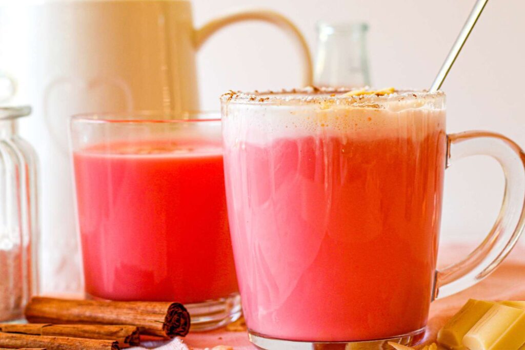 Red velvet hot chocolate 