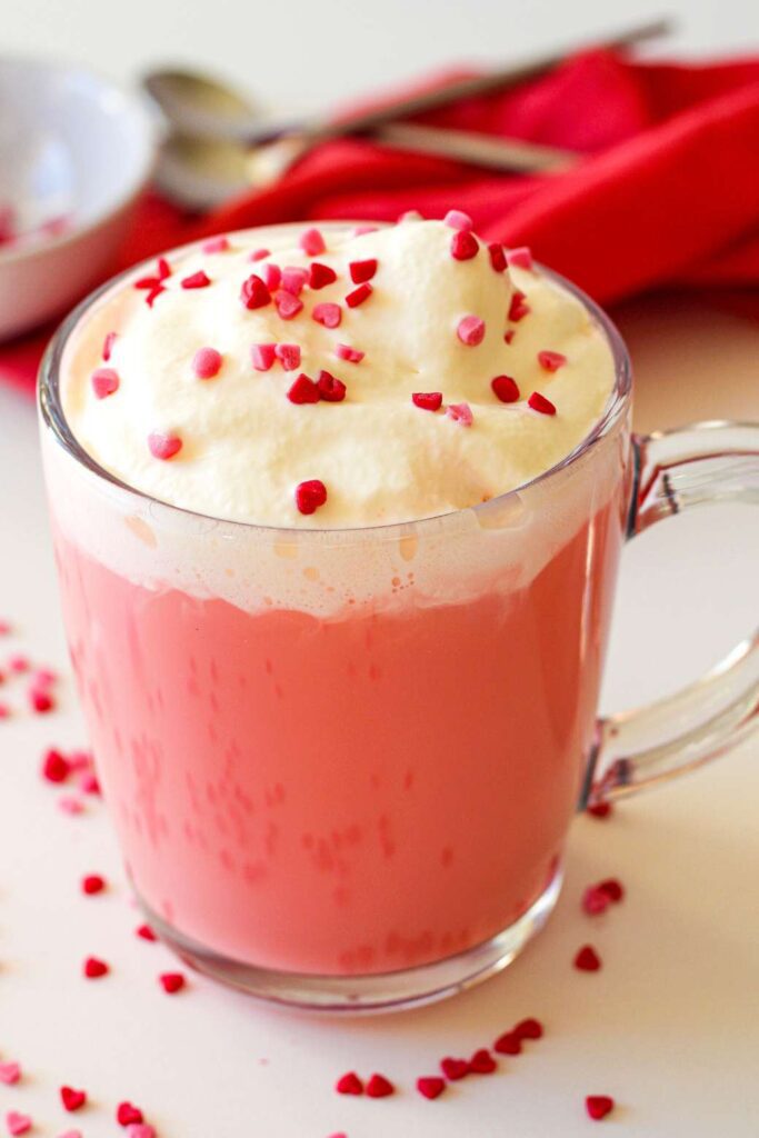 Red velvet hot chocolate 