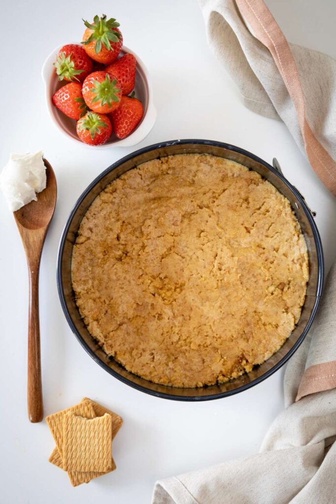 Strawberry No Bake Cheesecake