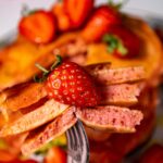Strawberry pancakes