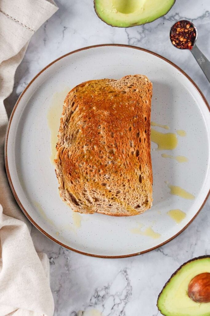 Viral Tiktok Grated Egg Avocado Toast