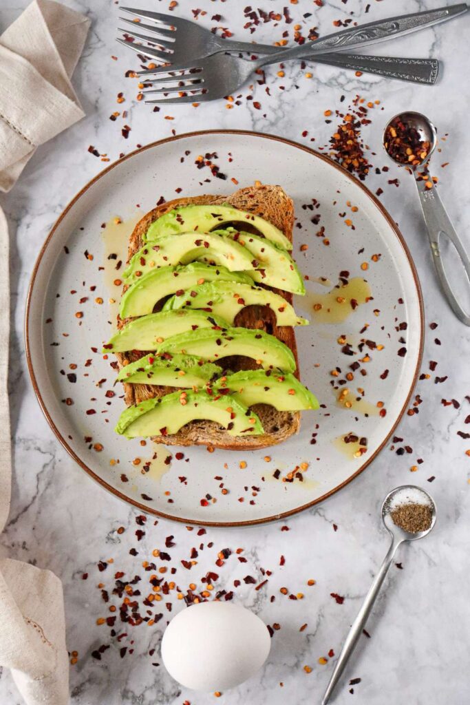 Viral Tiktok Grated Egg Avocado Toast