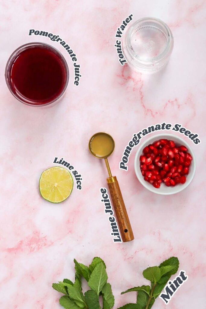 Virgin Pomegranate Fizz