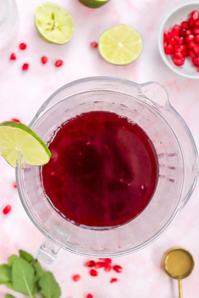 Virgin Pomegranate Fizz