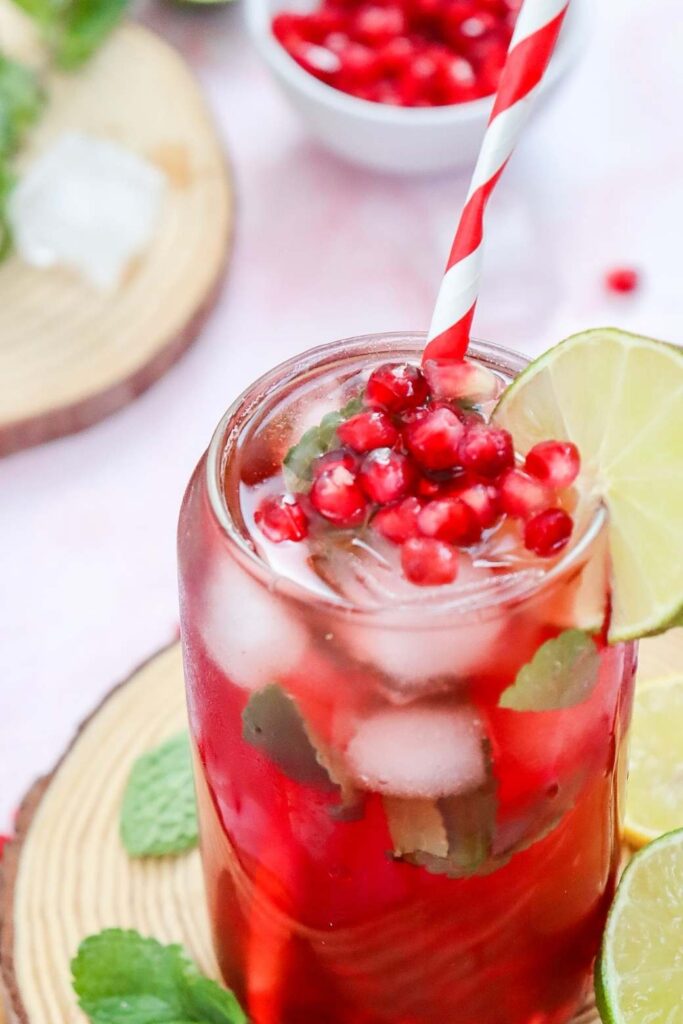 Virgin Pomegranate Fizz
