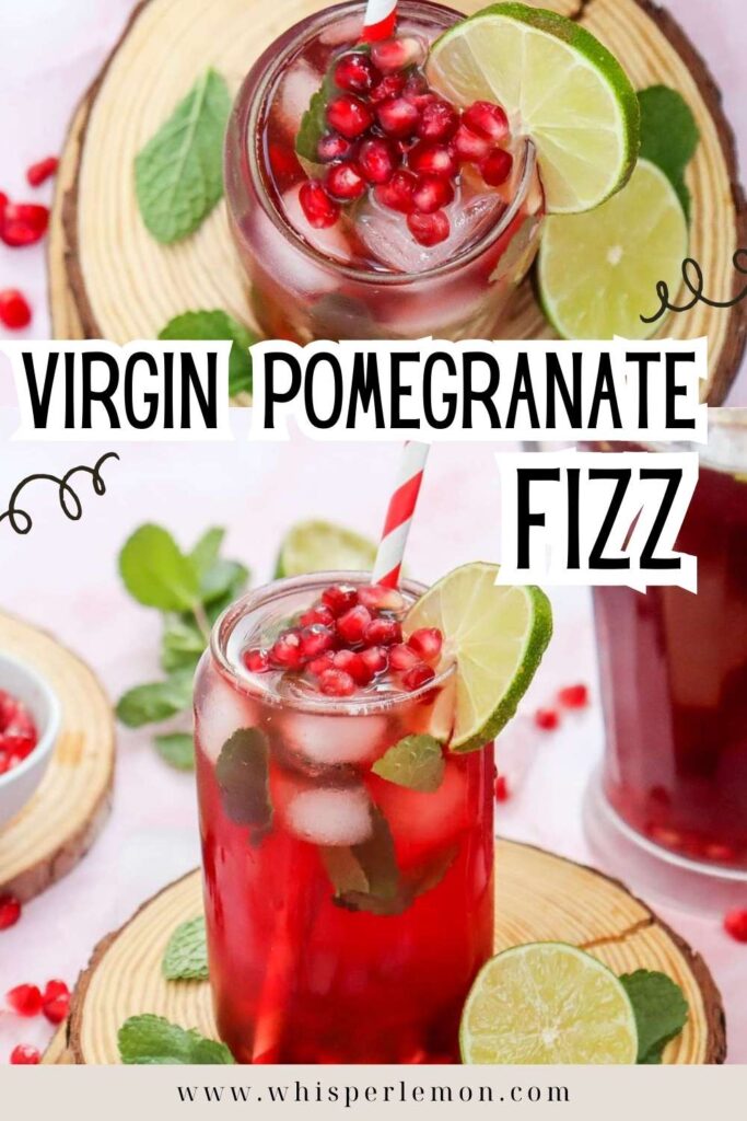Virgin Pomegranate fizz