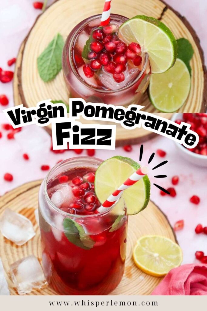 Virgin Pomegranate fizz