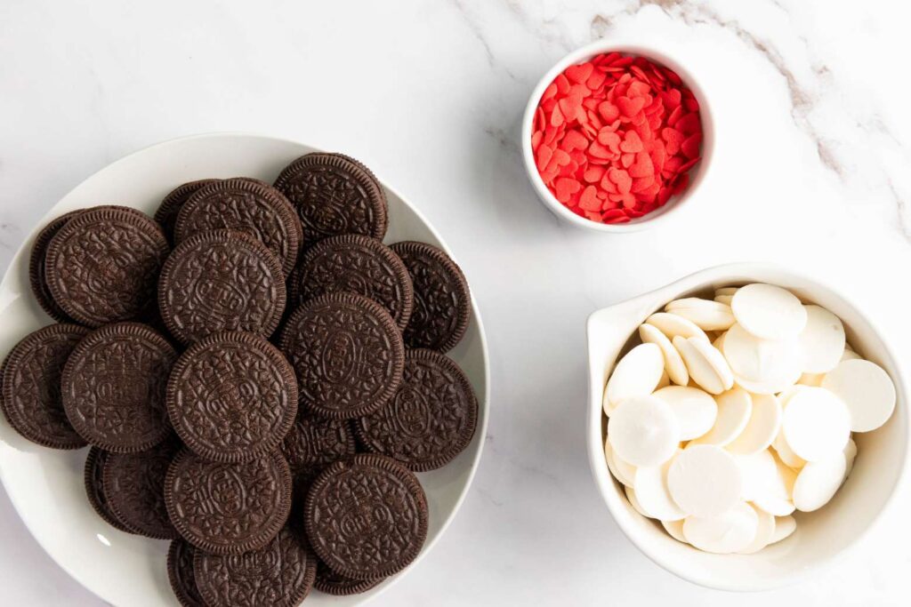 Valentines days oreos