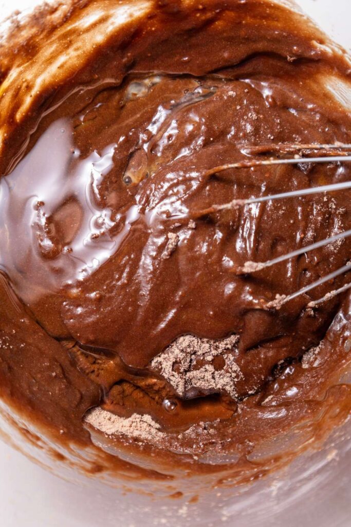 Peanut butter brownies