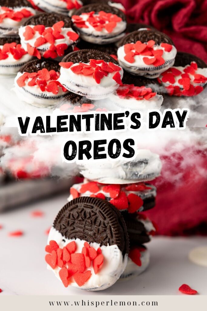 Valentine's day oreos
