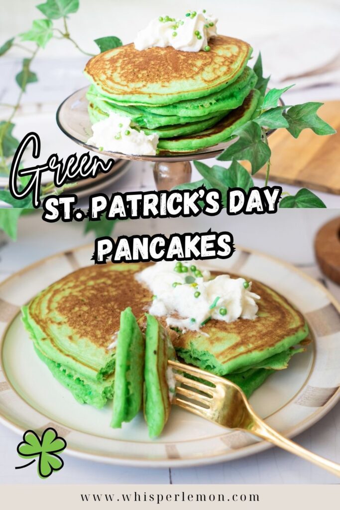 Saint Patrick's Day Pancakes