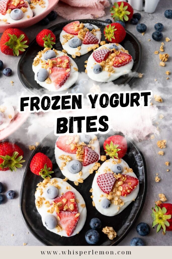 Frozen Yogurt Bites