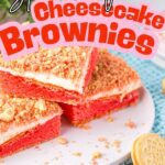 Strawberry Cheesecake Brownies