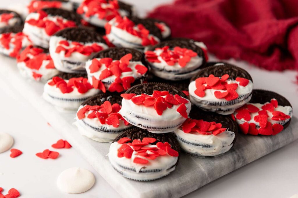 Valentines days oreos