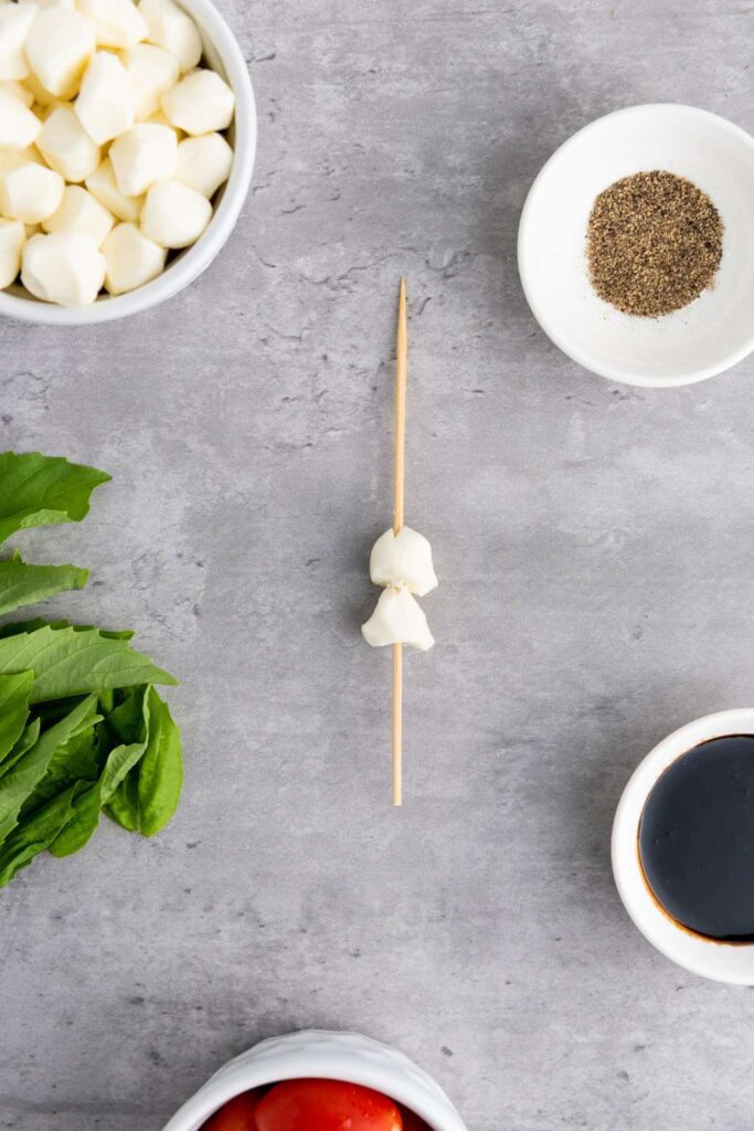 Caprese skewers 