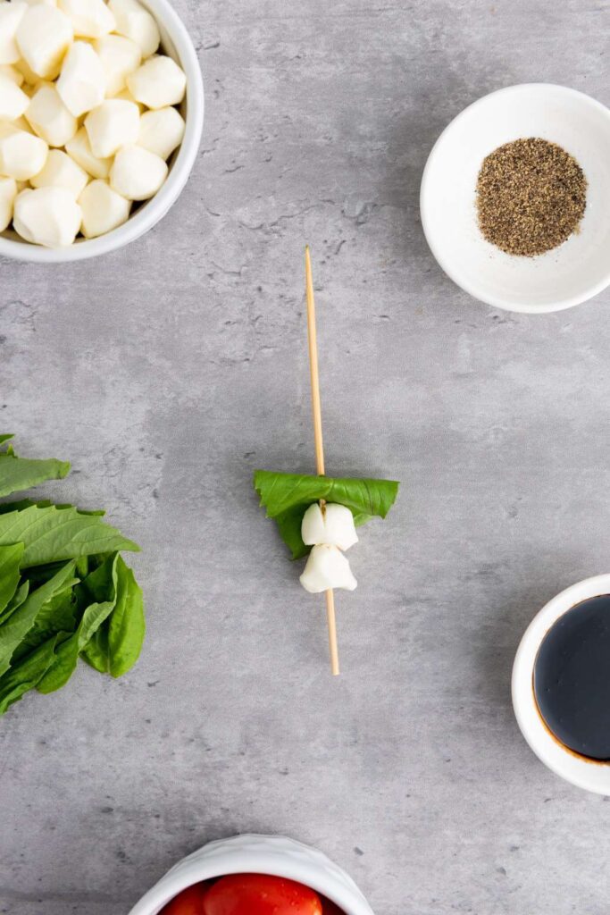 Caprese skewers 