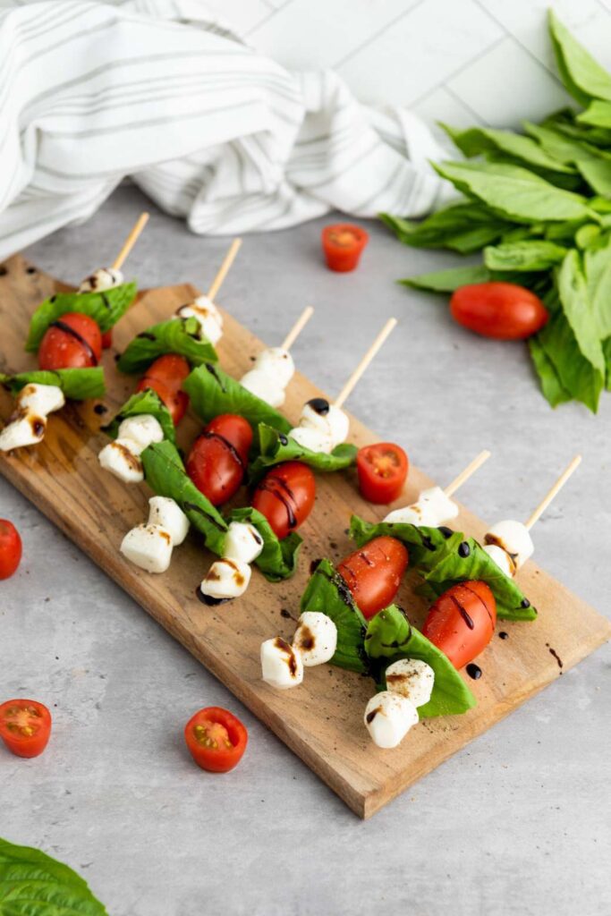 Caprese skewers 