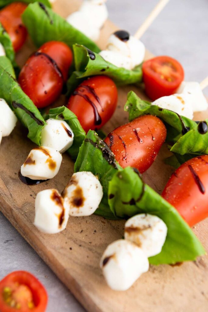Caprese skewers 