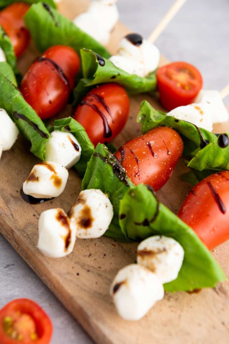 Caprese skewers