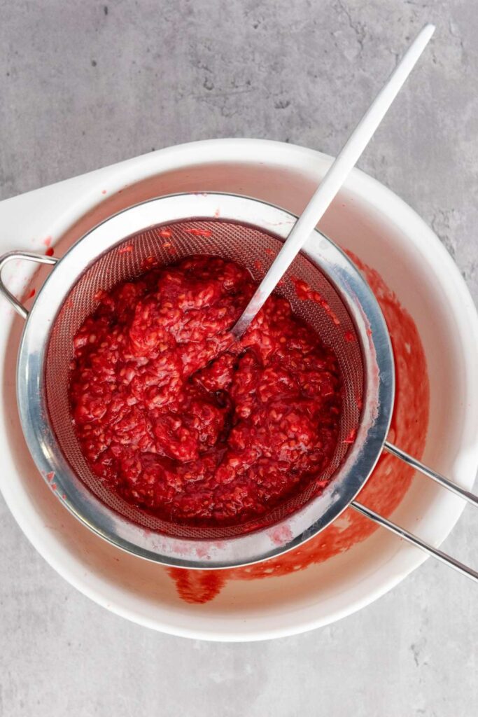Chocolate raspberry mousse