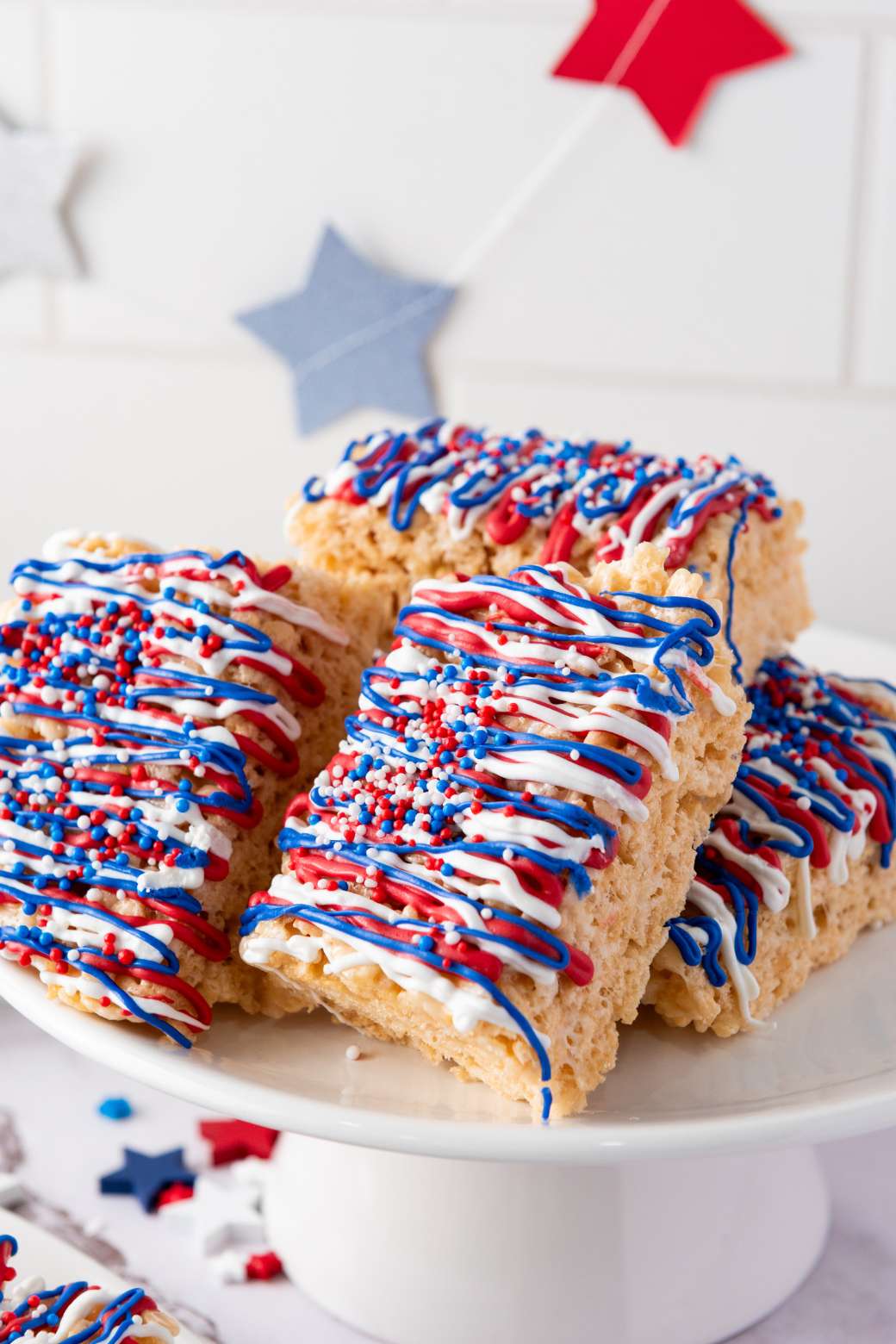Independence rice krispie treats