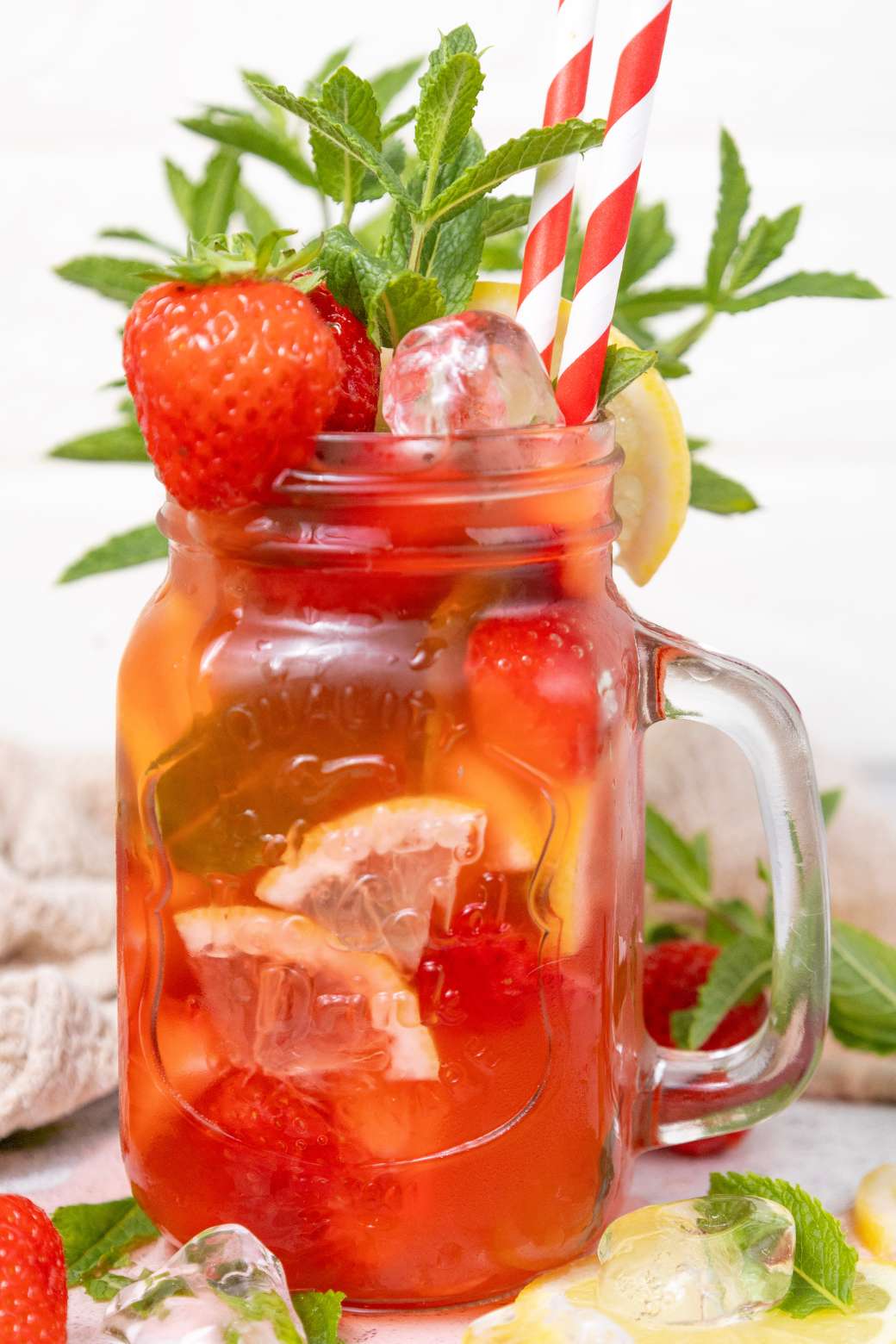 Mojito strawberry mocktail (3)