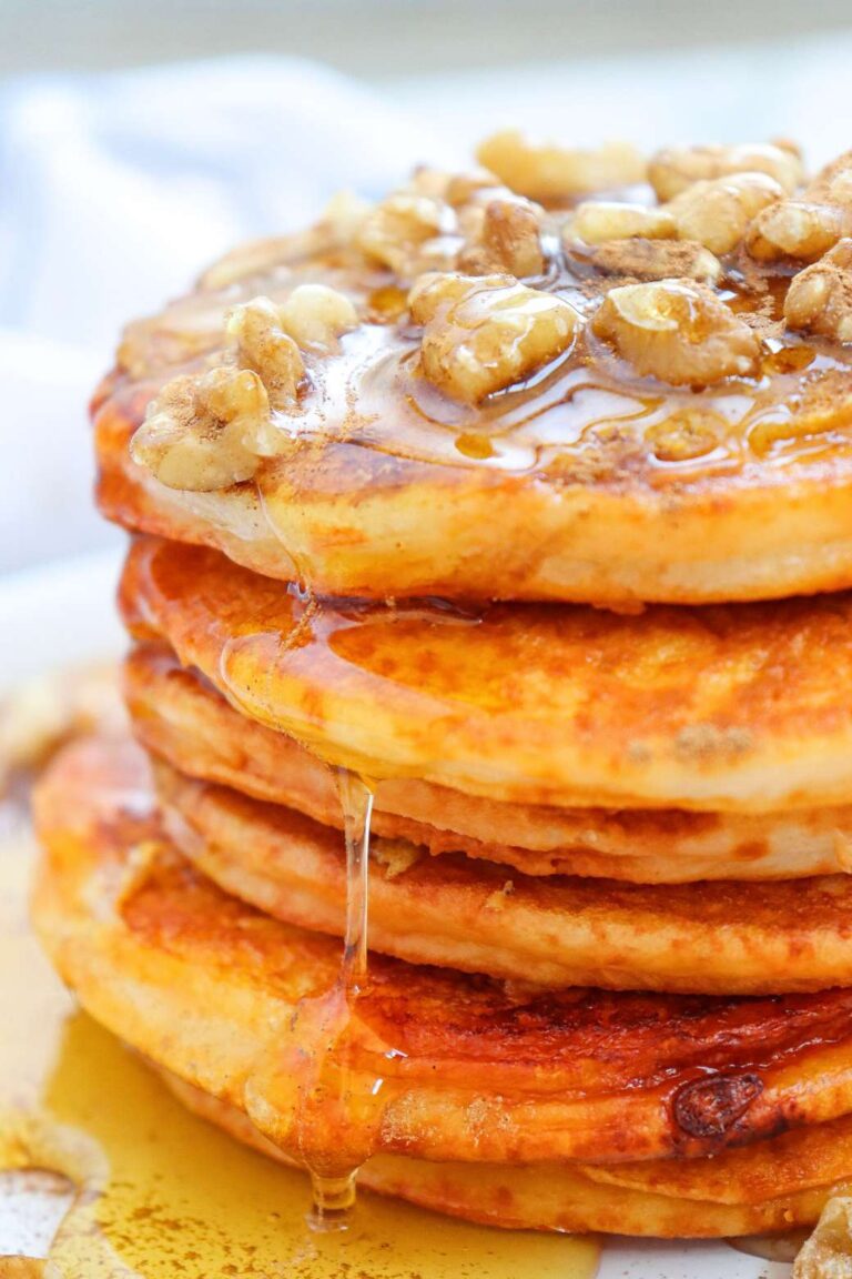 Fluffy Pumpkin Pancakes