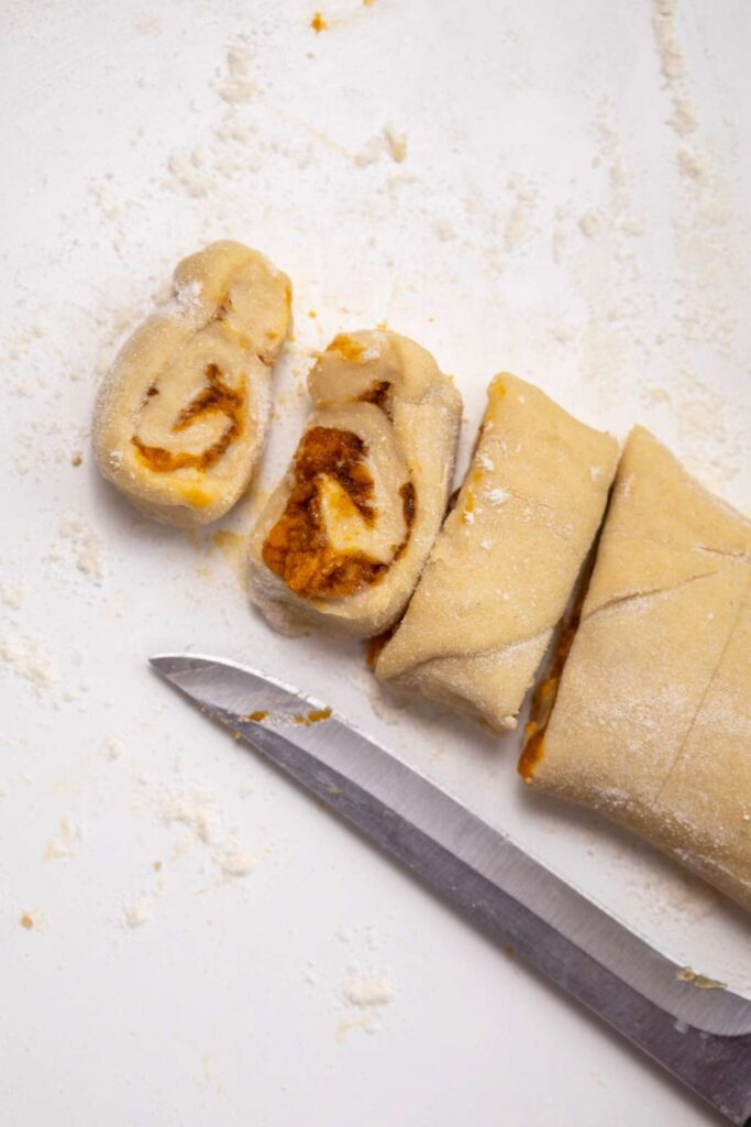 Pumpkin cinnamon rolls