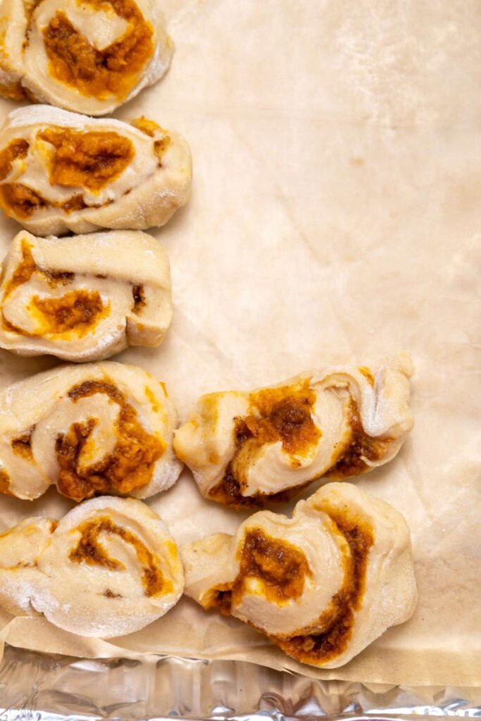 Pumpkin cinnamon rolls