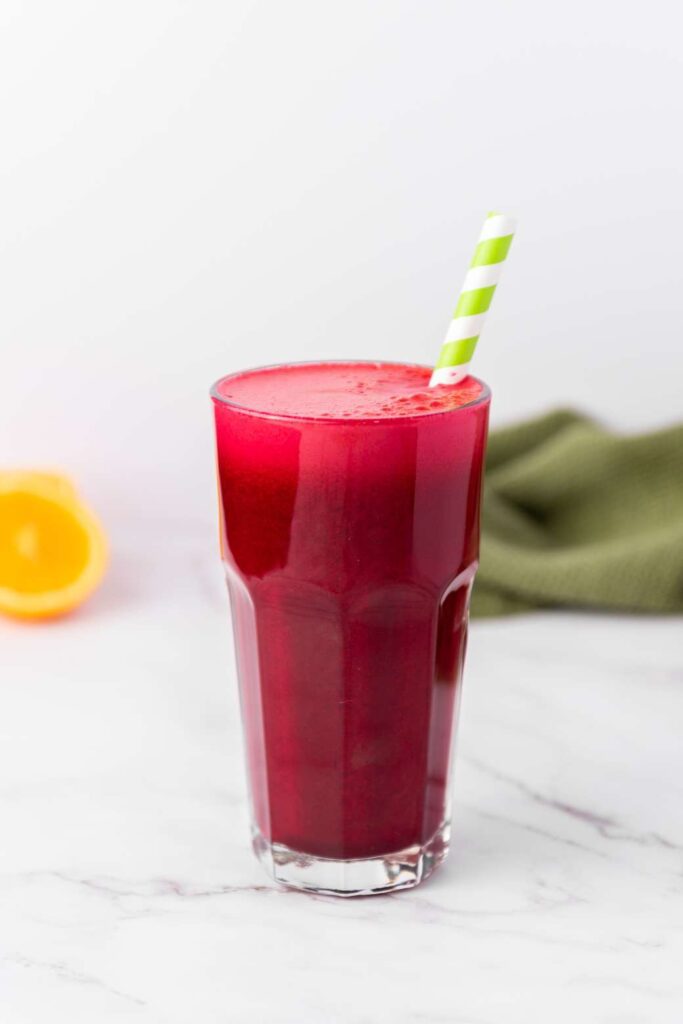 Red beet juice