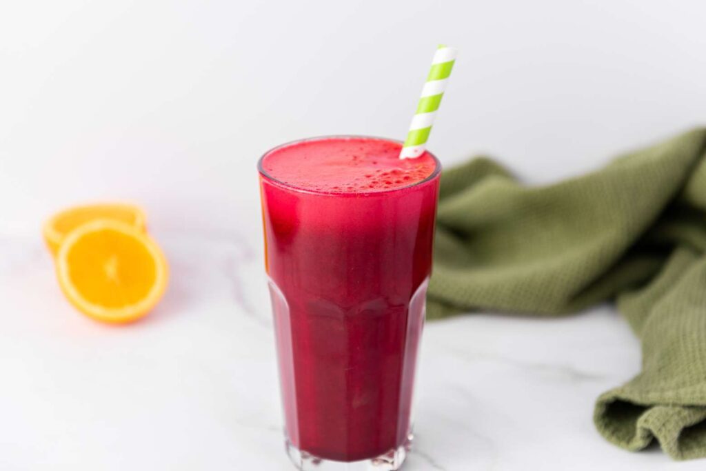 Red beet juice