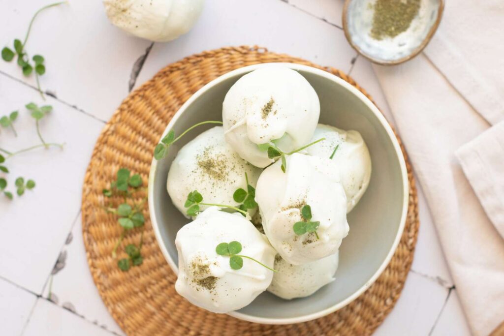 Saint Patrick's Day Green Matcha Truffles
