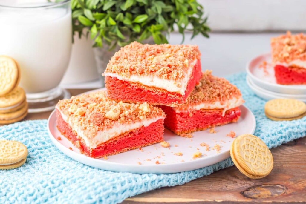 Strawberry Cheesecake Brownies