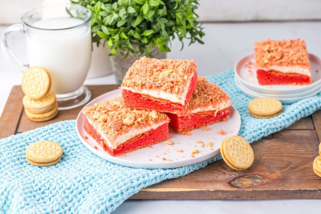 Strawberry Cheesecake Brownies