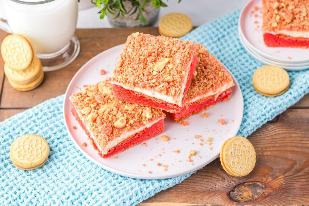 Strawberry Cheesecake Brownies