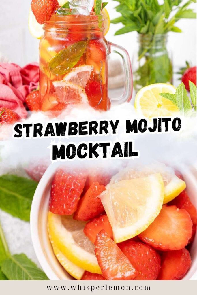Strawberry Mojito Mocktail