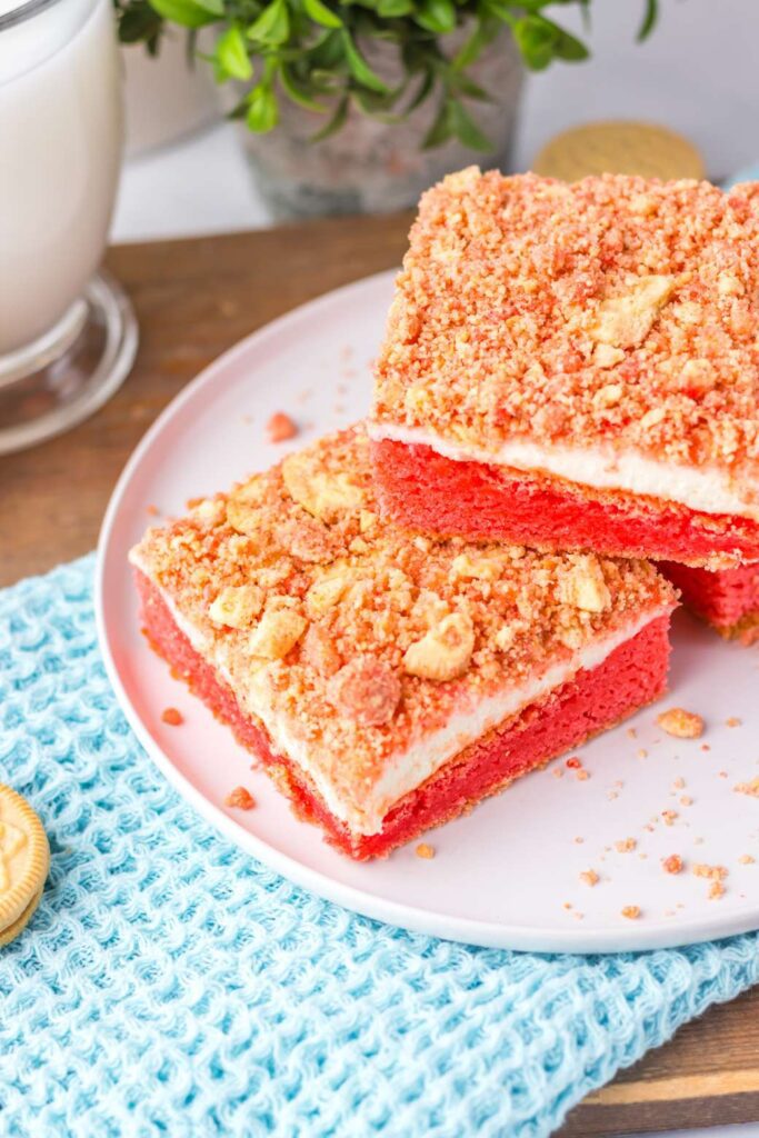 Strawberry Cheesecake Brownies