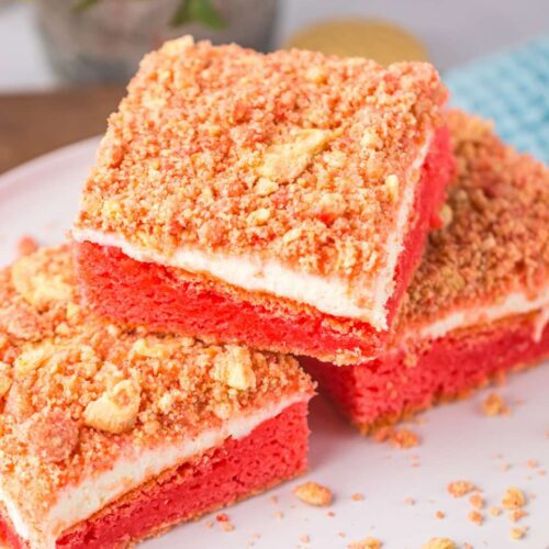 Strawberry brownies recipe