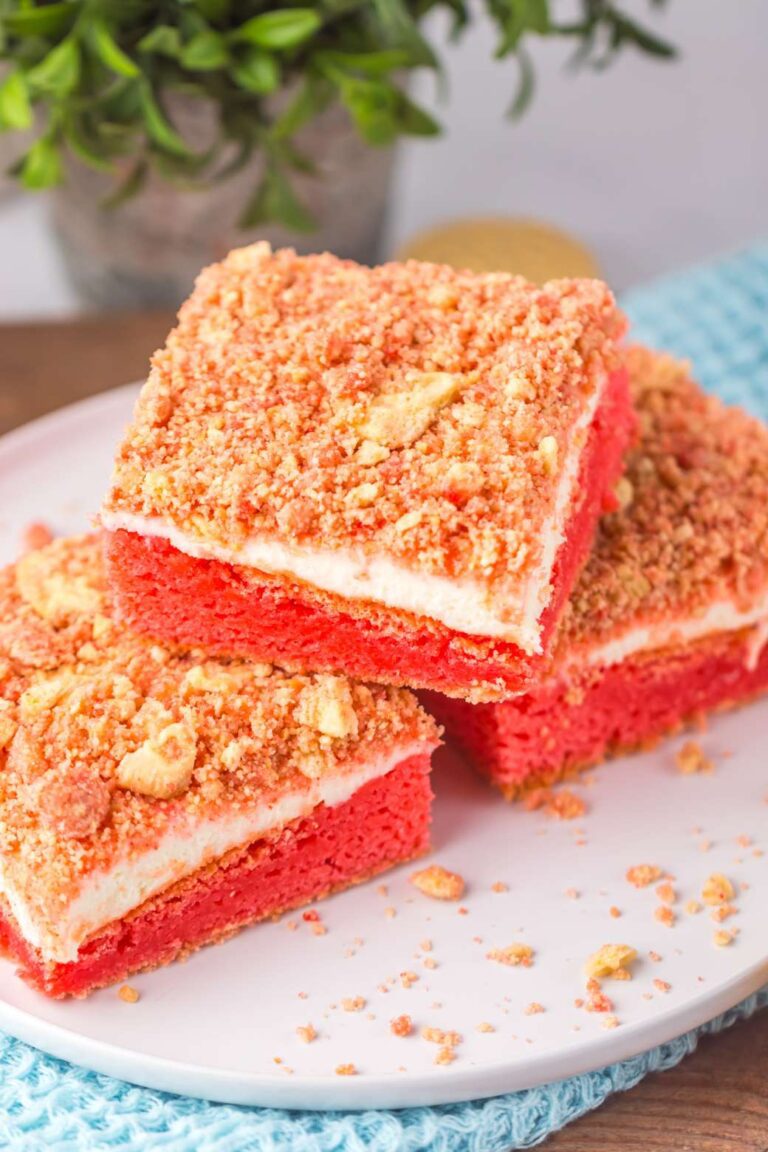 Strawberry brownies recipe