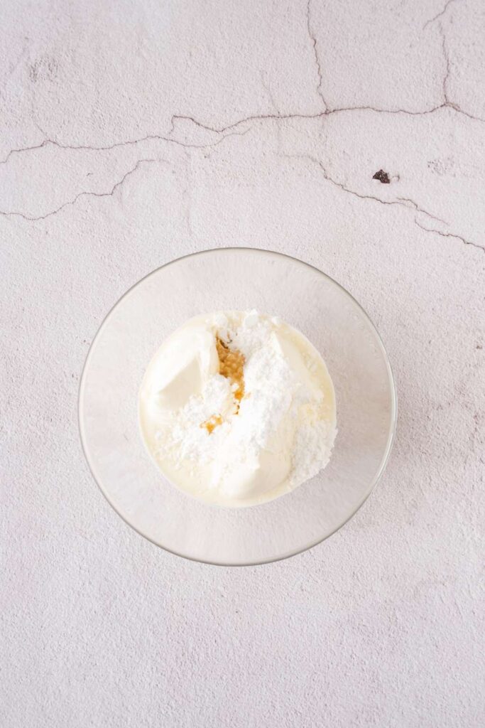 Strawberry mascarpone mousse 