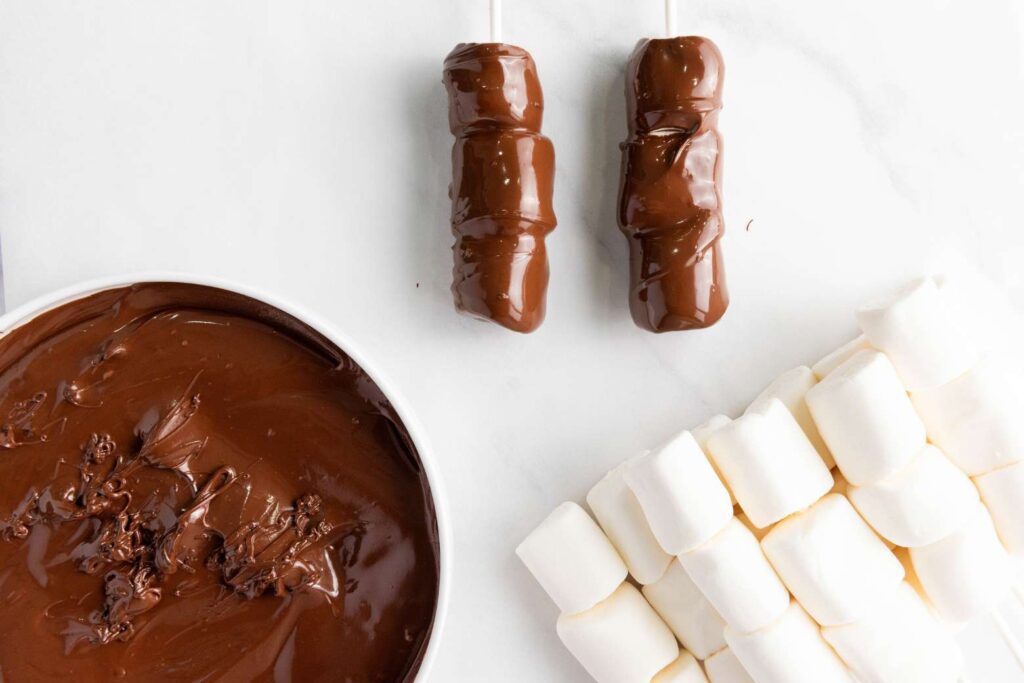 Valentines days marshmallows